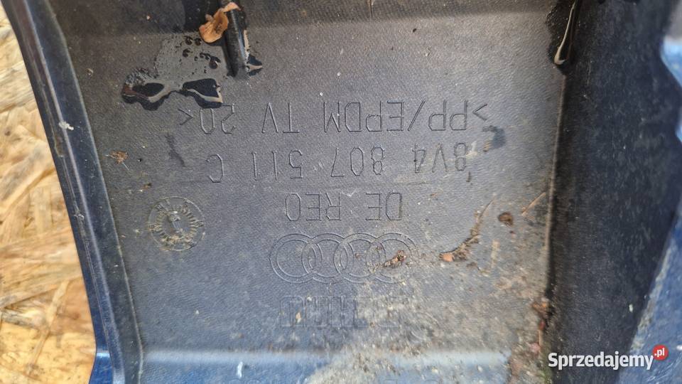AUDI A3 SLINE 13 ZDERZAK TYLNY TYŁ 8V4807511C osobowe Zderzaki Słowikowo