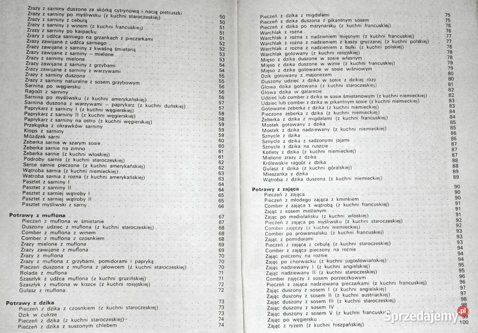 Kuchnia myśliwska Wanda Konieczna Aleksandra Rok wydania 1971 Chełm