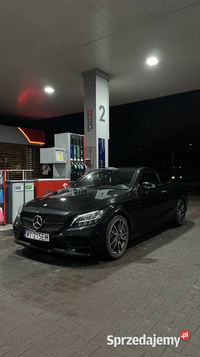 Mercedes C300 Coupe Lift AMG Line Night Pack 258 nieuszkodzony Klasa C Dąbrowa Tarnowska
