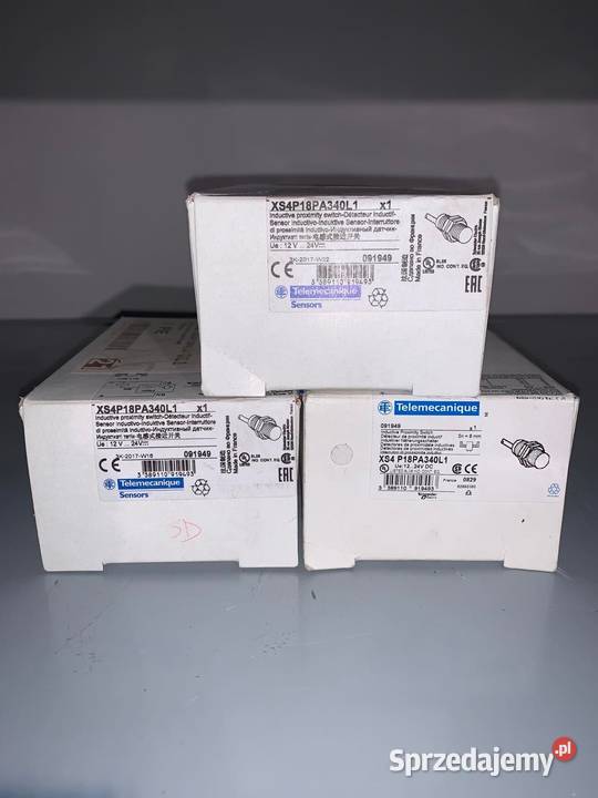 Czujnik indukcyjny XS4P18PA340L1 Telemecanique mazowieckie Warszawa