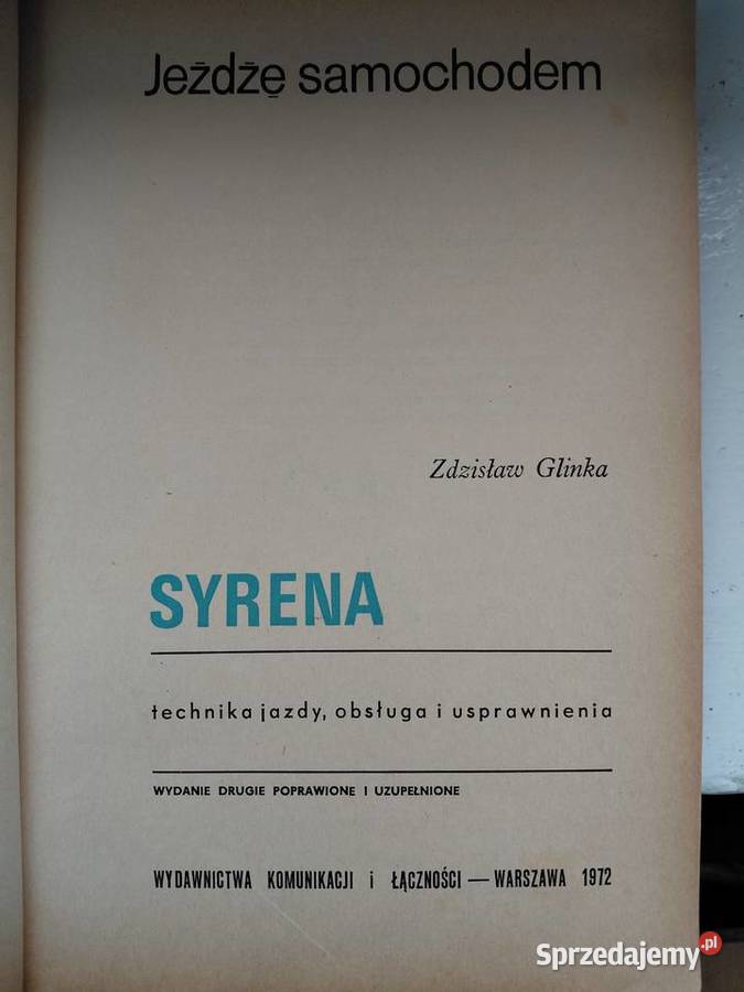 SYRENA FSM RADIO SAFARI 2A Motoryzacja