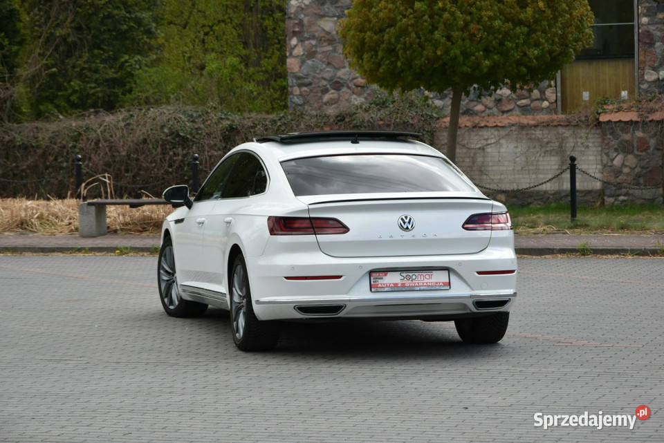 Volkswagen Arteon Rline 20TDi DSG 2019r FullLED czujnik martwego pola mazowieckie