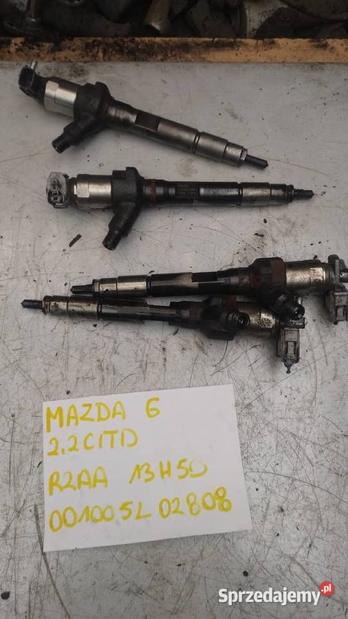 MAZDA 6 II GH 22 CITD wtrysk wtryskiwacz R2AA Kielce