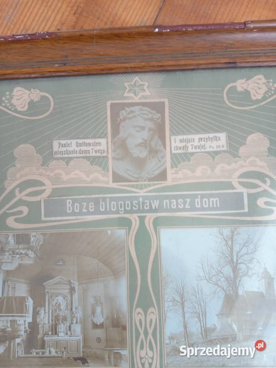 Litografia secesja Cieszyn Gdów