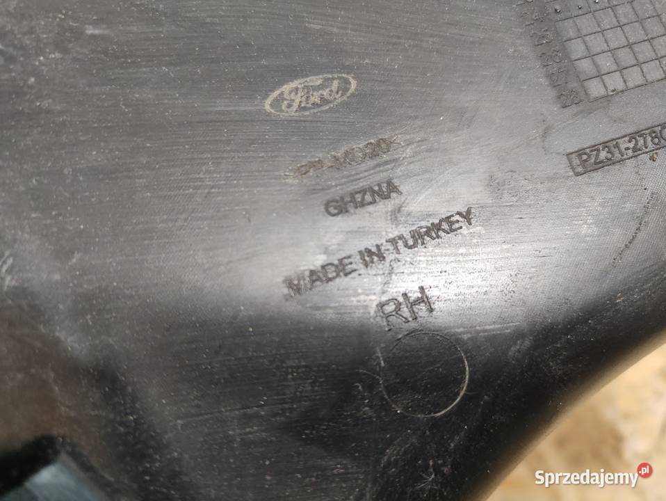 Kanał Wlot Powietrza Prawy Ford Transit Custom Motoryzacja Pleszew sprzedam