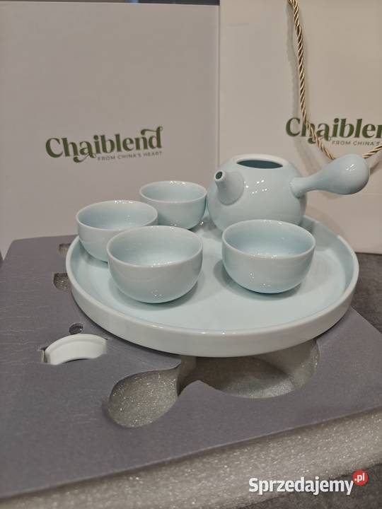 Ceramiczny zestaw do herbaty Chaiblend 6 wielkopolskie sprzedam