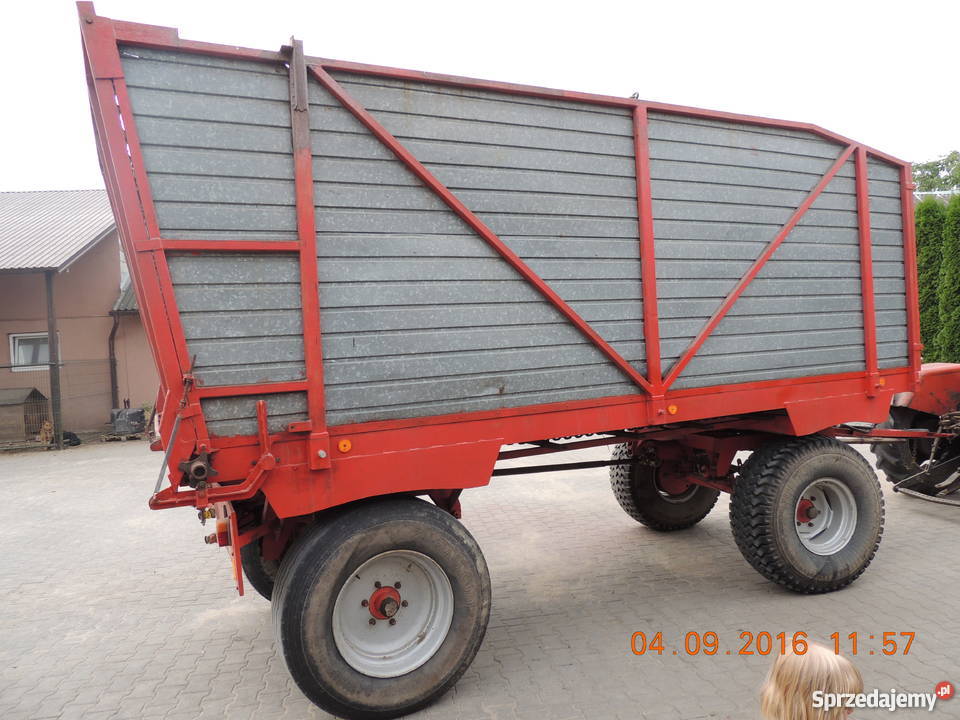 Przyczepa do kukurydzy Śniadowo sprzedam