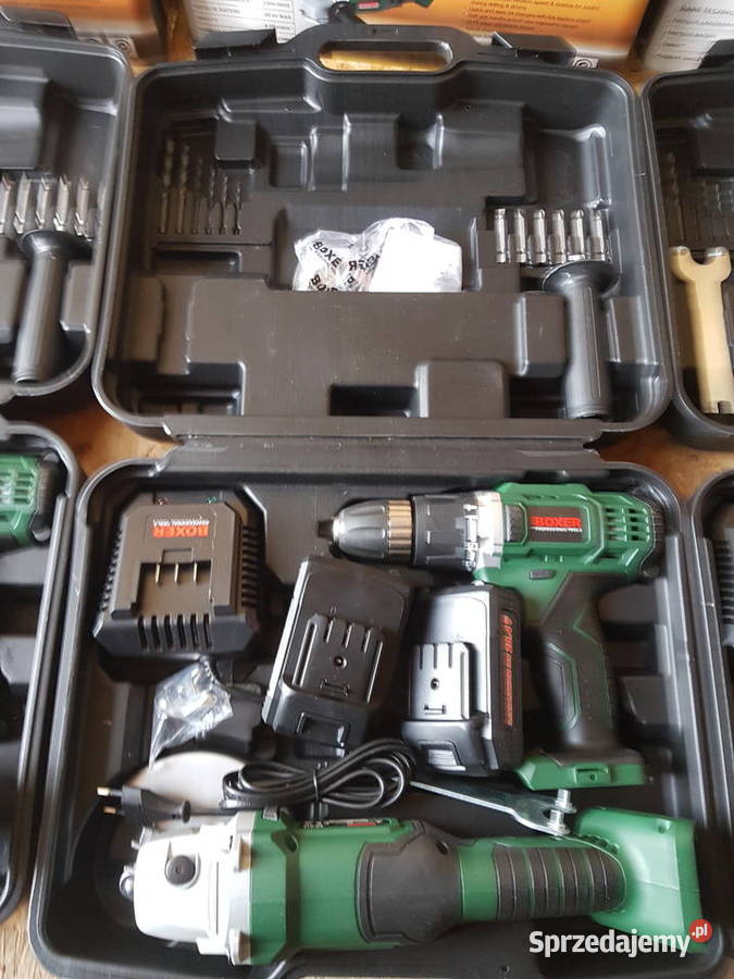 SZlifierka Wkrętarka BOXER SR016 Z ładowarką Głogowa