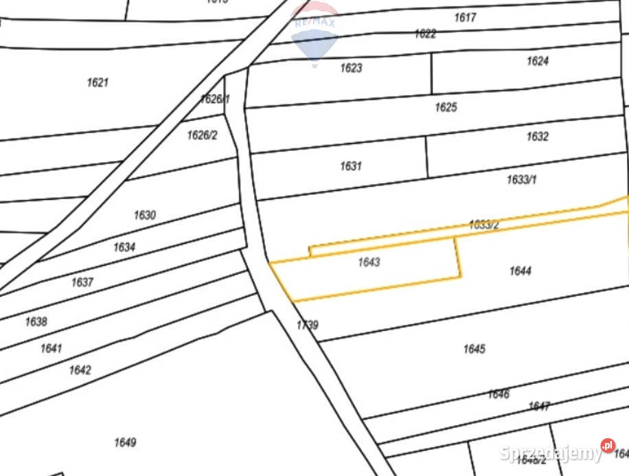DZIAŁKA Z PANORAMĄ TATR 1070 m 16.5m małopolskie