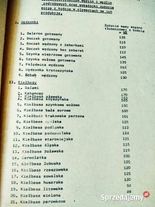 Zbiór receptur i wymagań jakość Unikat książki Warszawa