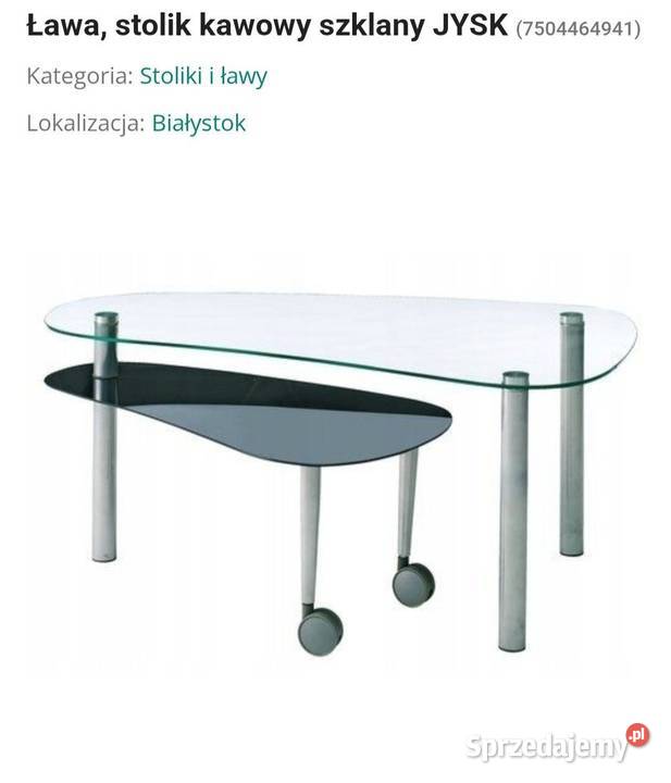 Stolik kawowy ława szklana Szczecin sprzedam