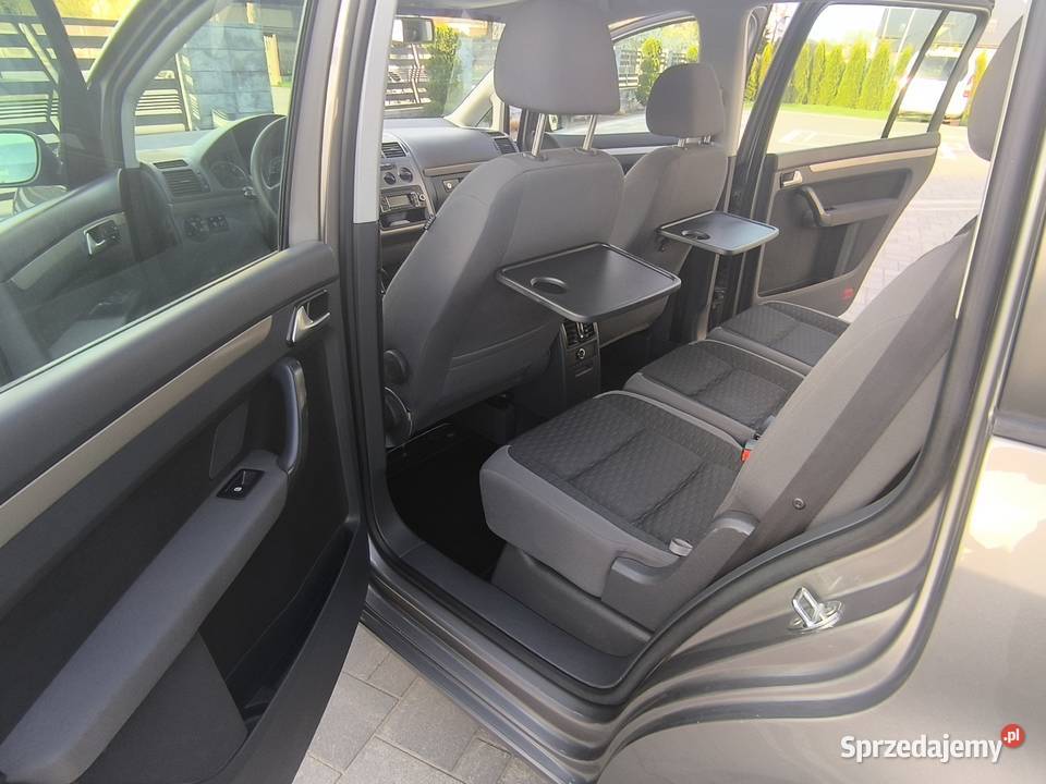 VW SHARAN 19TDI DSG 198000 super stan Rok produkcji 2009 mazowieckie