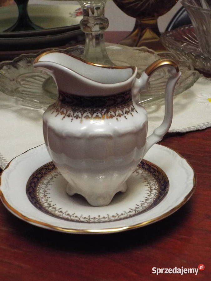 Serwis do kawyherbaty kompletny 12 os porcelana Będzin