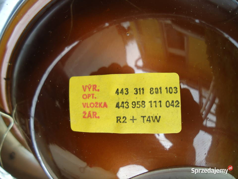 Stare oryginalne lampy halogeny do auta klasyka Antyki