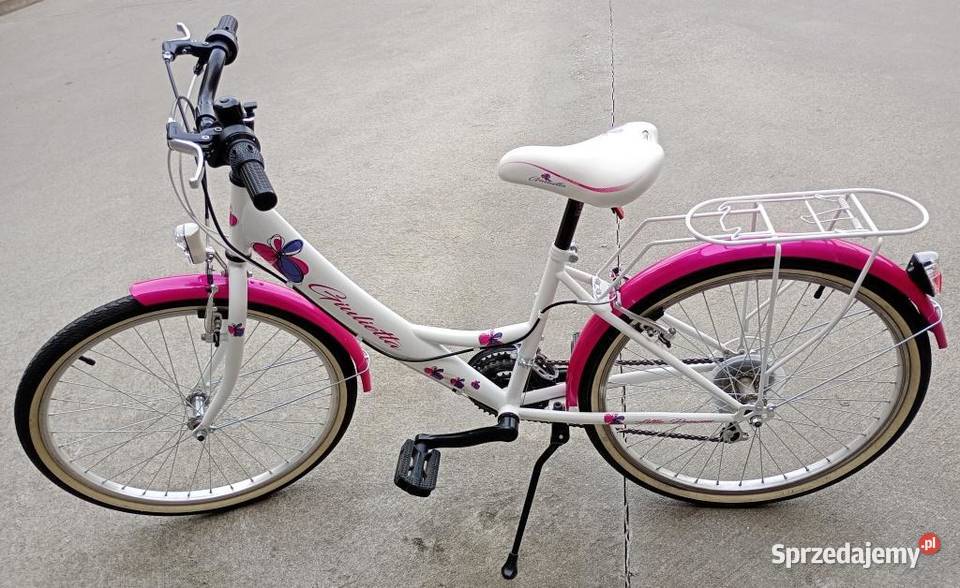 Rower dziewczynki rama 14 Giulietta 24 cale Dziecięce dolnośląskie Wrocław