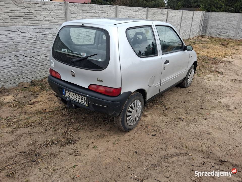 Fiat Seicento 11 2009 bez rdzy opłaty do Sulęcinek