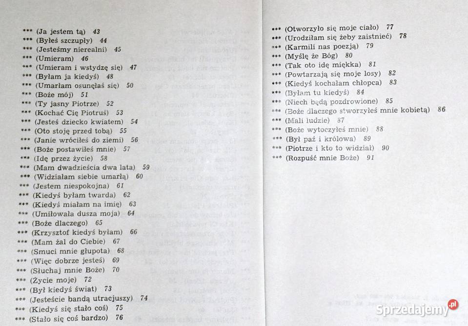 Małmazja Wiersze Eda Ostrowska Rok wydania 1988