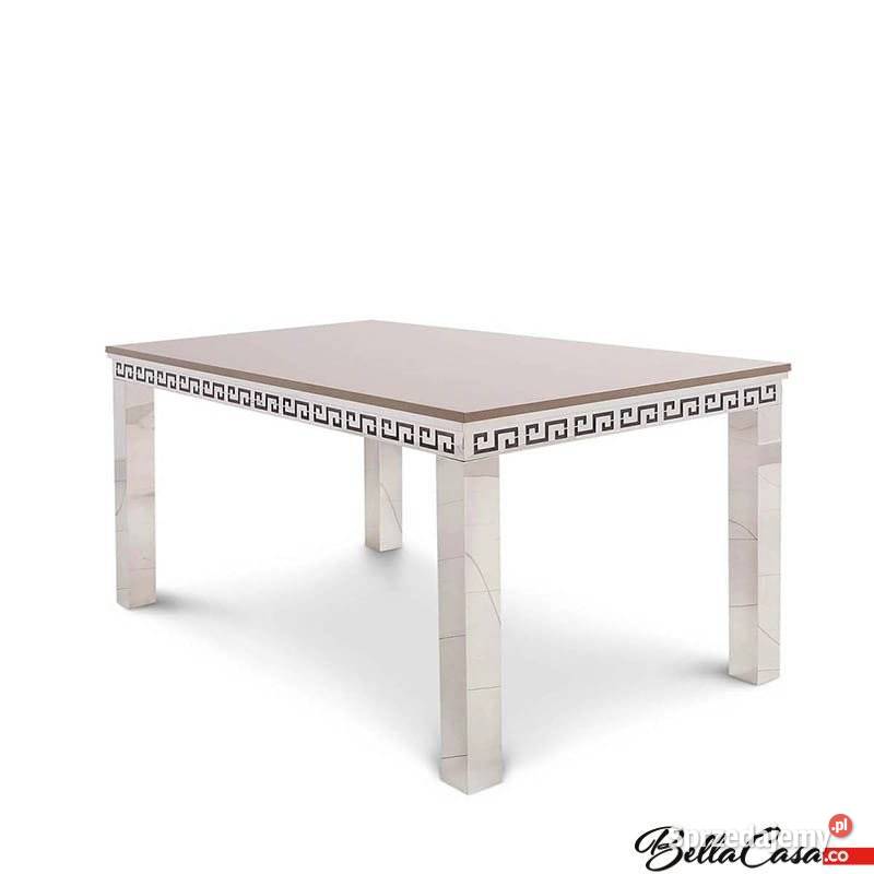 Stół glamour do jadalni Verona blat spiek mazowieckie