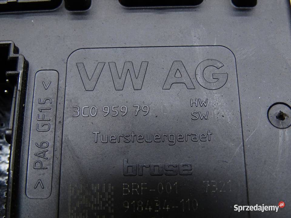 SILNICZEK SZYB LEWY PRZÓD PRZEDNI 5N0959702G VW