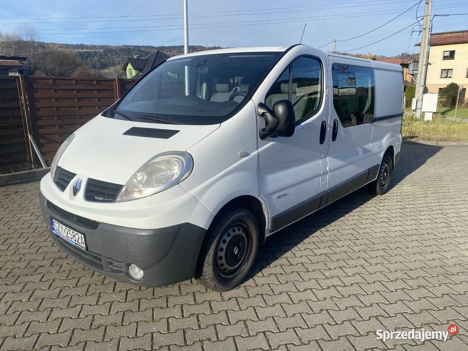 RENAULT TRAFIC 20 DCI L2H1 DOKA Brygadówka 6 Napęd przednia oś Żywiec sprzedam