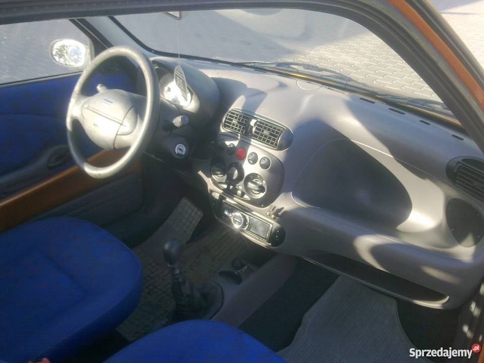 Fiat Seicento 11 SPI Hobby nieuszkodzony mazowieckie Żyrardów sprzedam