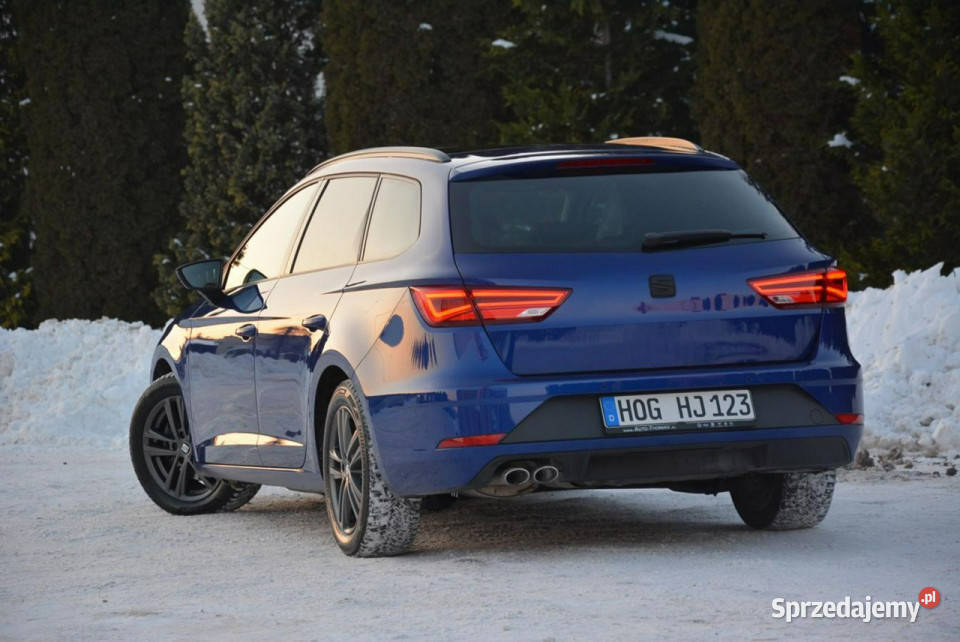 Seat Leon FR Full Led Skóry Navi Panorama Radar przyciemniane szyby mazowieckie Ostrów Mazowiecka