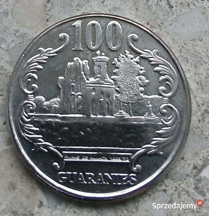 PARAGWAJ 100 GUARANIES 2012 r Legionowo sprzedam
