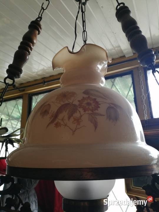 Lampa holenderska z amorkiem Nowy Żmigród