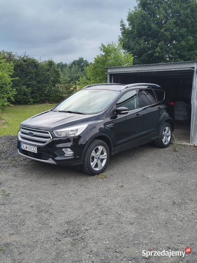 Ford Kuga 2019r Idealny nowy Garażowany 101 czarny Kuga Giebułtów