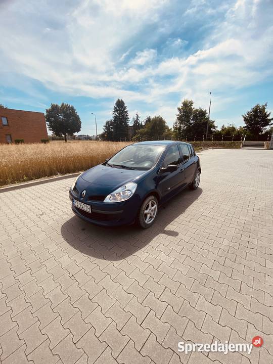 Renault Clio 3 klimatyzacja 5 drzwi benzyna wielkopolskie Siekierki Wielkie