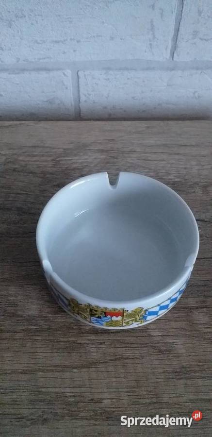 Porcelanowa popielnica Bavaria łódzkie Przedbórz