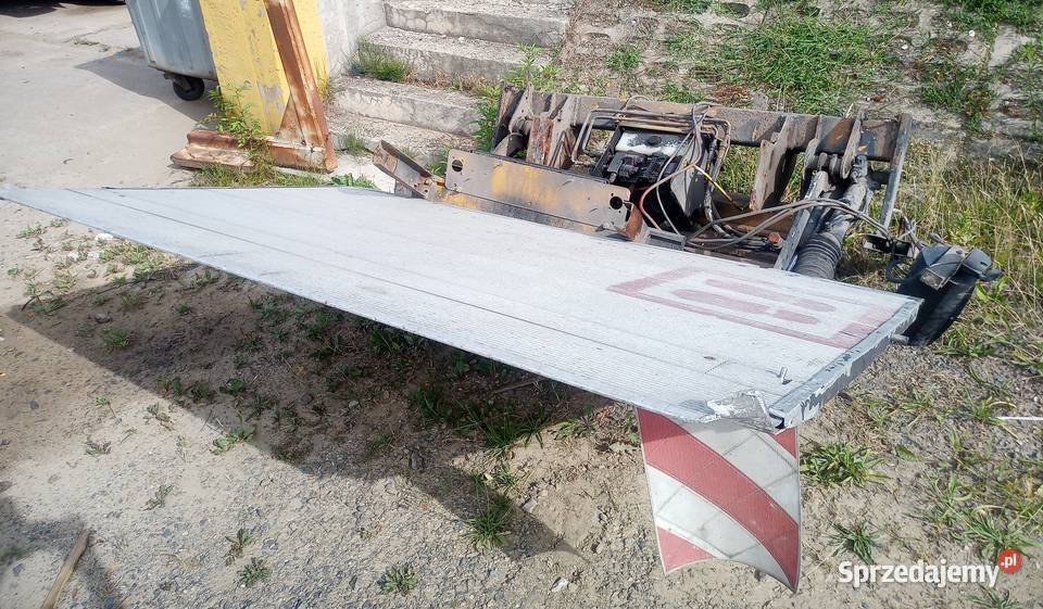 Winda DHOLLANDIA 750 platforma podest załadowczy