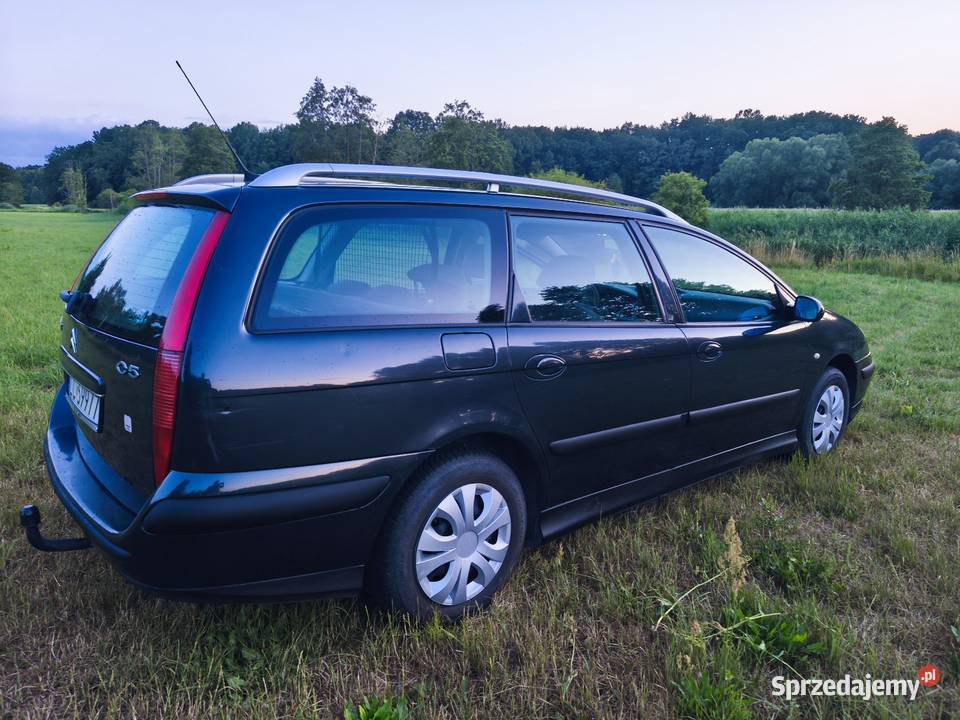 Citroen C5 maska lampy pompa szyba fotel części Kraśnik
