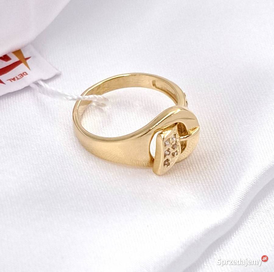 Pierścionek r135 Złoty pr585 Pasek z Klamrą Z694 Poznań sprzedam