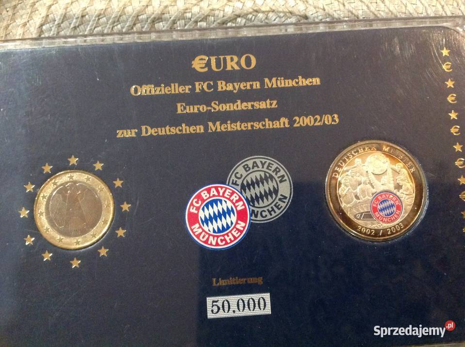 MEDAL FC Bayern Munchen Sondersatz Meisterschaft lubuskie Nowa Sól