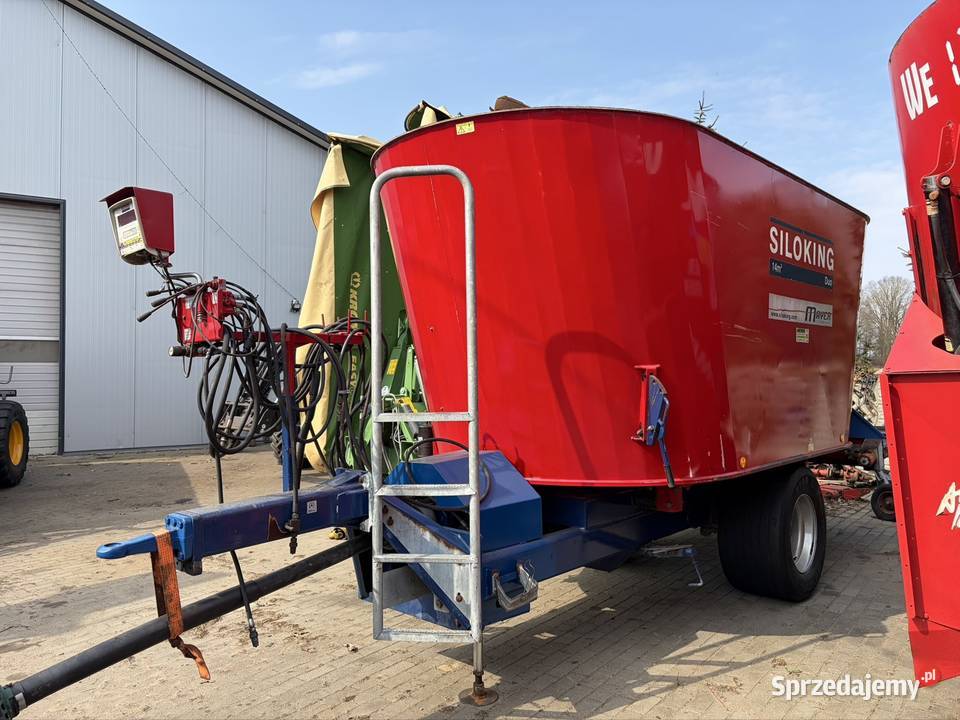 Wóz paszowy Siloking Duo 14 m3 paszowóz Kuhn nieuszkodzony Myszyniec