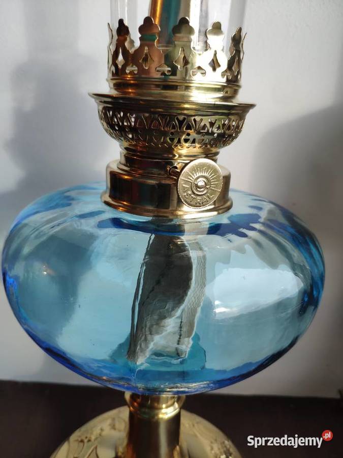 Stara francuska lampa naftowa n669