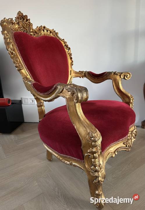 Fotel w stylu barokowym Toruń