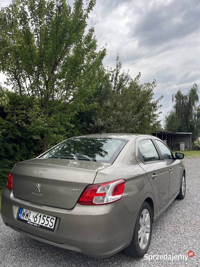 Peugeot 301 16 vti benzyna gaz 2014r manualna Karpin