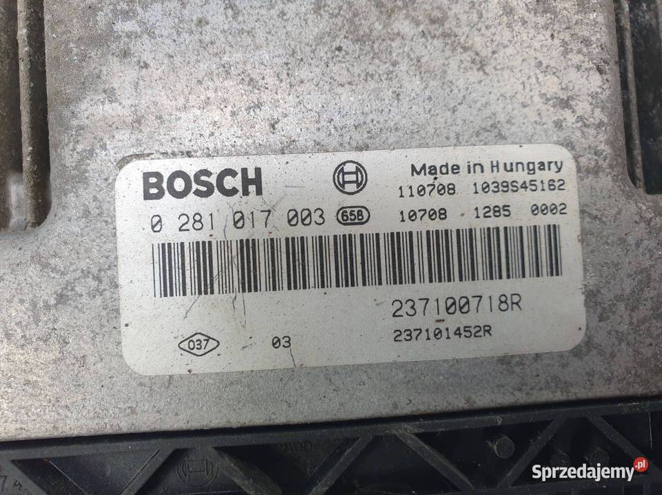 KOMPUTER OPEL VIVARO L2H1 237100718R Pozostałe Lipno