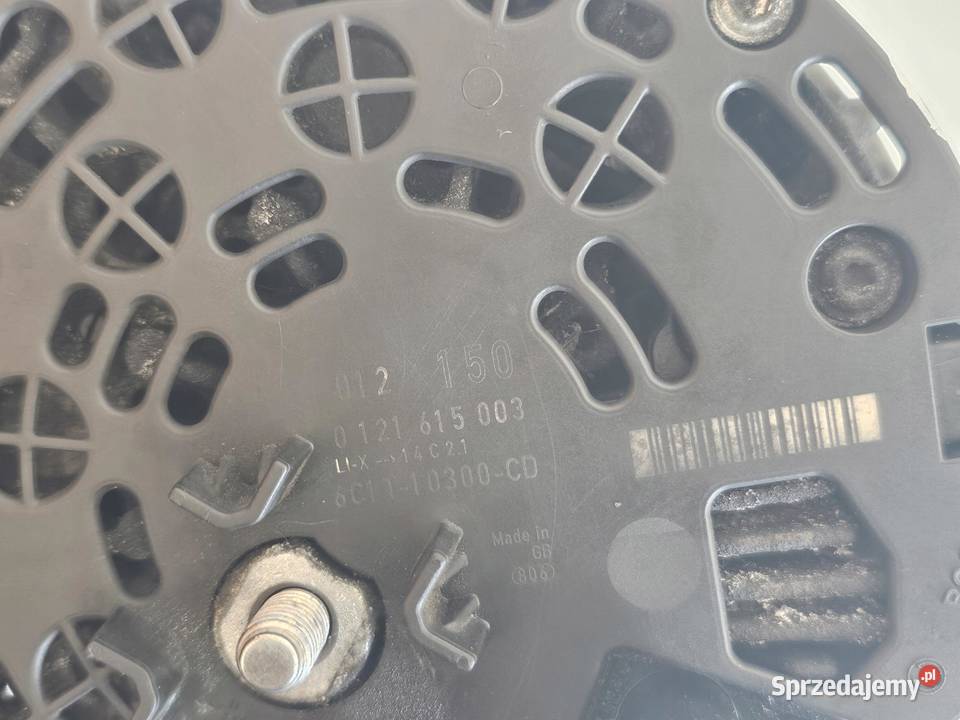 TRANSIT 24 TDCI H9FA 100 alternator 0121615003