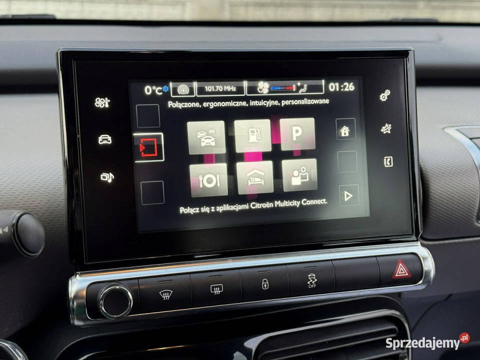 Citroen C4 Cactus 12i 82 podgrzewane fotele C4 Cactus Węgrów sprzedam