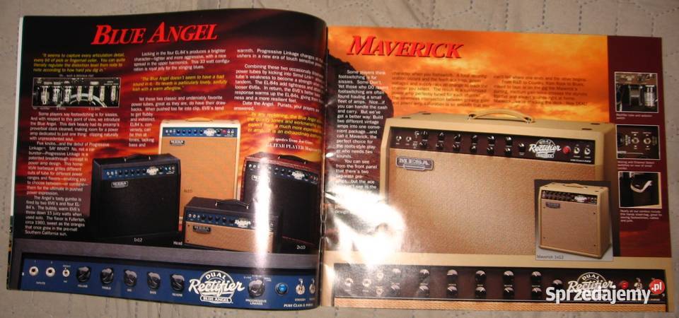 MesaBoogie katalog wzmacniaczy pomorskie Kępice