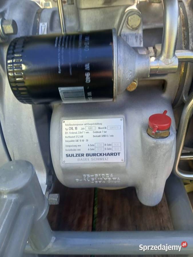 Kompresor spalinowy łopatkowy 2800 lmin 7 bar Chełm sprzedam