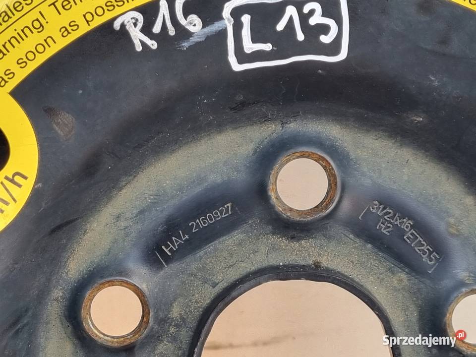 KOŁO DOJAZDOWE Audi Seat Vw Golf VI dojazdówka Chełm sprzedam