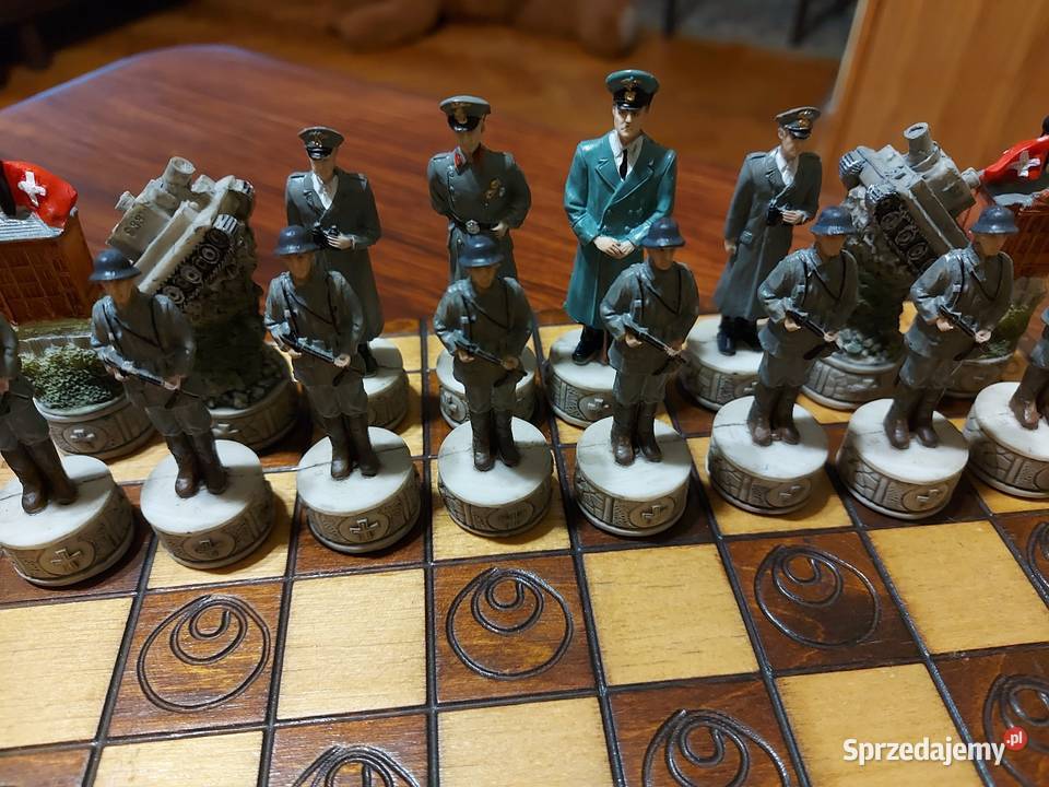 Szachy II Wojna Światowa 30x30 Sosnowiec