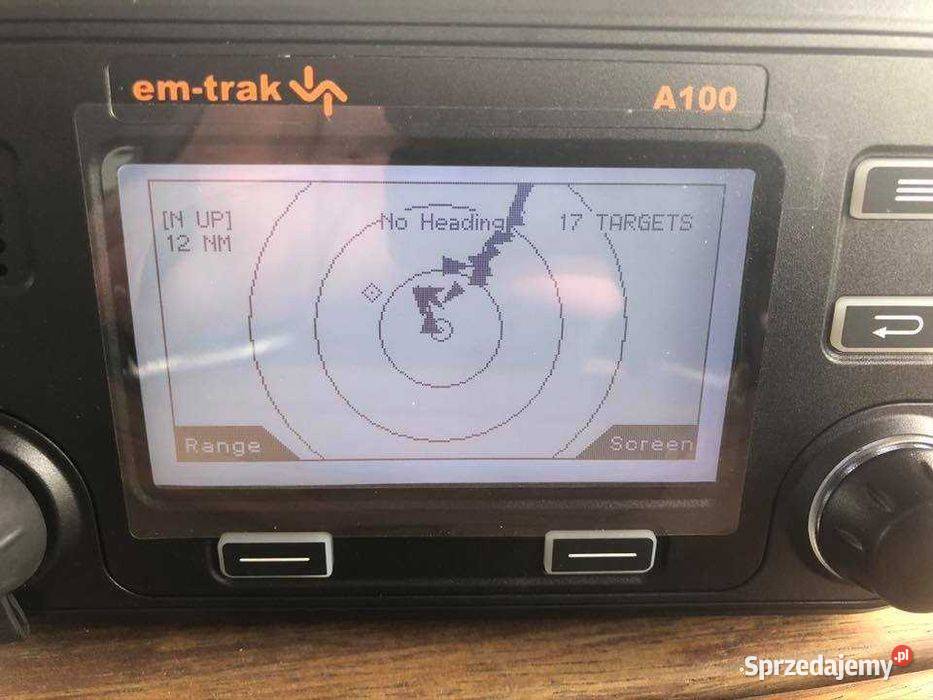 AIS EmTrack A100 klasy A z wyświetlaczem