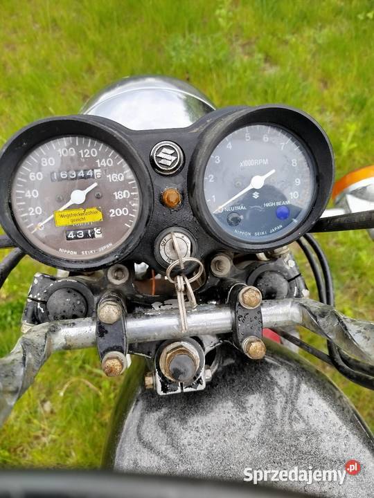 Suzuki GT250 z 1977 roku dokumenty Yamaha Suzuki Radomsko