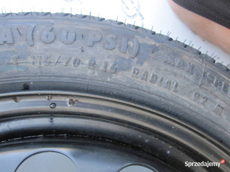 OPEL VECTRA C ASTRA H koło dojazdowe 1157016 92M Kielce