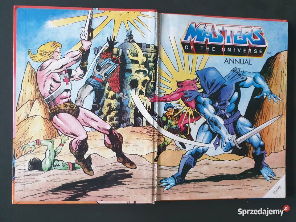 HeMan Masters Of The Universe Annual 1986 2 Gdynia sprzedam